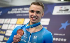 Peterka znovu na stupních vítězů. Na kilometru obhájil evropský bronz