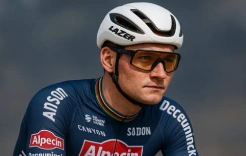 Mathieu van der Poel míří za hattrickem na Paříž–Roubaix