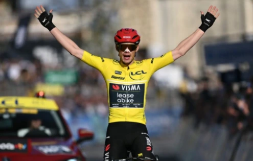 Jonas Vingegaard ovládl 5. etapu Paříž-Nice a navýšil svůj náskok na tři minuty