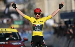 Jonas Vingegaard ovládl 5. etapu Paříž-Nice a navýšil svůj náskok na tři minuty