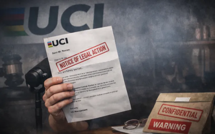 Podcaster obdržel výhružný dopis od UCI. Případ předal etické komisi