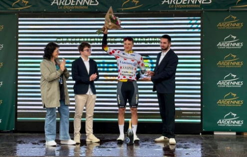 Kasper crypto4me vezou z etap ve francouzských Ardenách dva dresy pro nejlepší