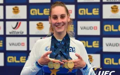 Hororový pád na velodromu. Letící kolo zasáhlo rozhodčí do hlavy