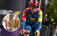 Dánský supertalent ukázal děsivé následky pádu. Po nehodě při 80 km/h skončil v nemocnici