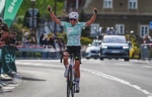 Ginia Caluori ovládla královskou etapu Tour de Feminin a má nakročeno k celkovému vítězství