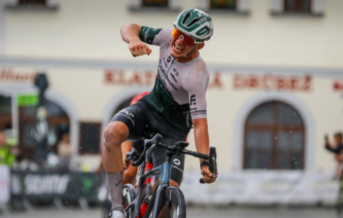 Američan Ruhe vyhrál druhou etapu West Bohemia Tour, Ježek udržel žlutý trikot