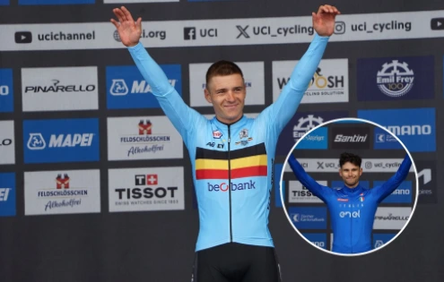 Evenepoel si rýpl do Ganny. „Klidně mu ukážu data,“ reagoval Ital
