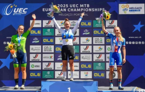 Barbora Bukovská získala bronz na ME MTB v juniorském cross-country