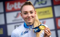 Bukovská ovládla evropský šampionát. Po sólové jízdě slaví zlato v Middelkerke