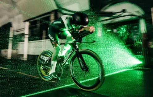 Red Bull-Bora-Hansgrohe testoval aerodynamiku jako týmy Formule 1