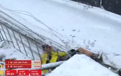 Van Aert musel v Molu po pádu odstoupit, Boroš se Zemanovou v elitní desítce