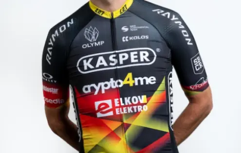 Kasper crypto4me míří výš. Cílem je rozvoj mladých jezdců a posun do ProTeams
