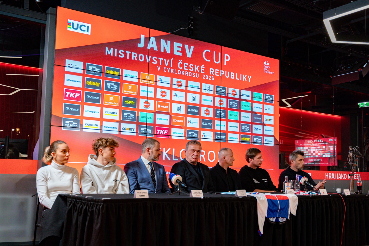 Tisková konference před letošním MČR v Ostravě