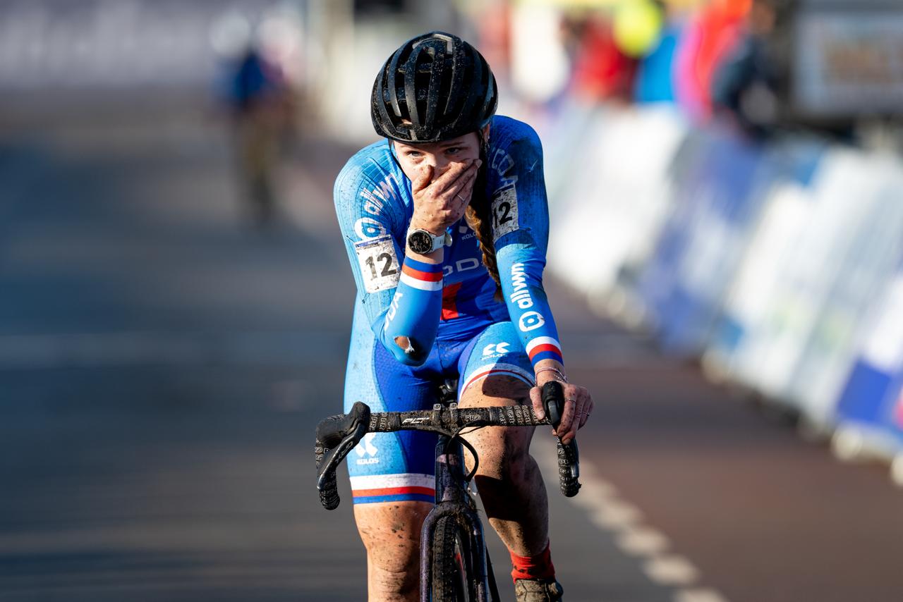 Lucie Grohová si navzdory pádu dojela pro bronz