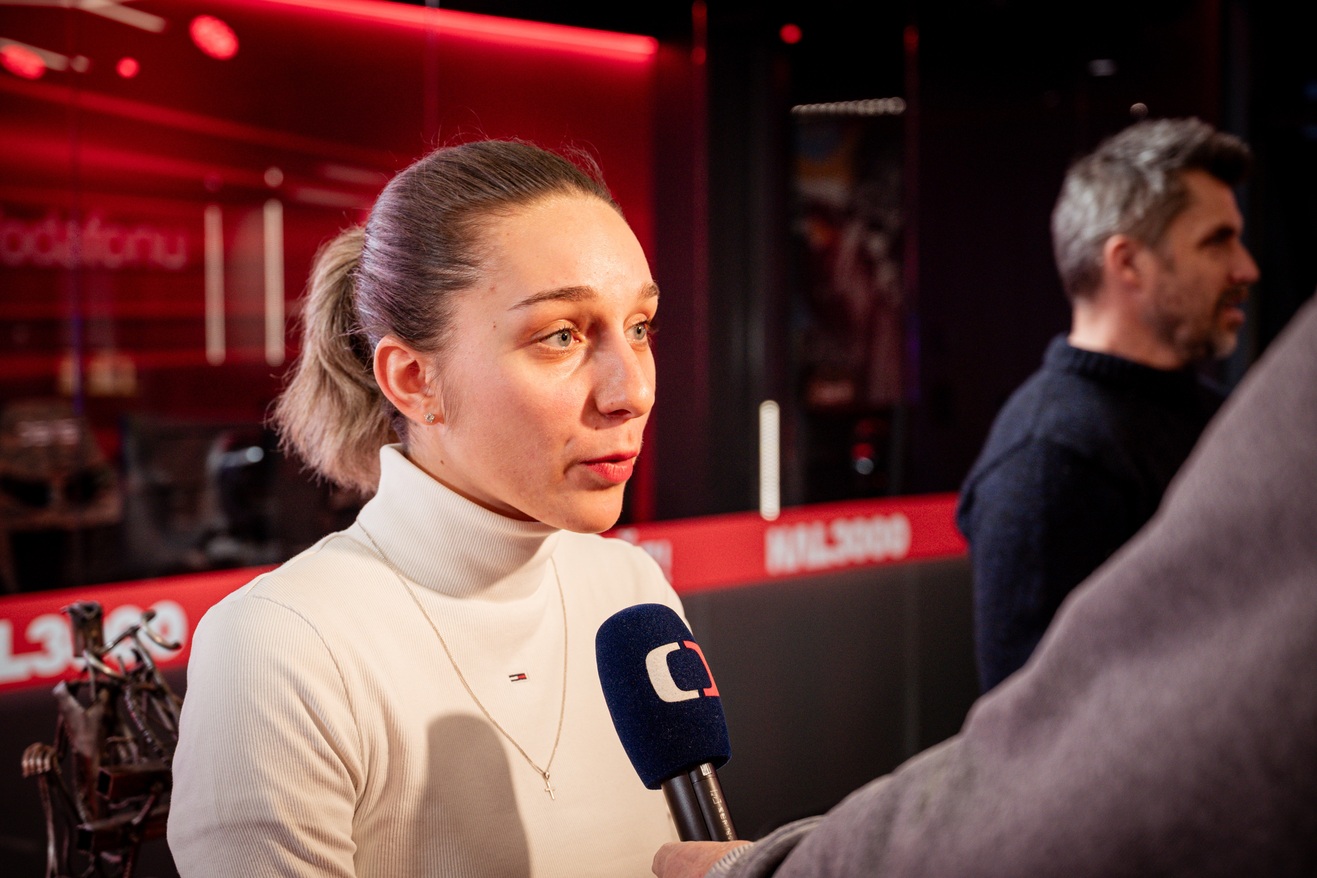 Úřadující česká šampionka Kristýna Zemanová