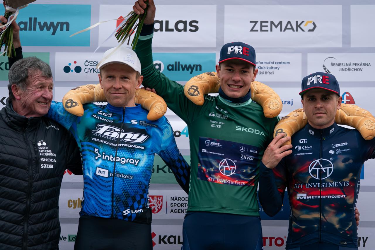 Stupně vítězů na letošní klasice Velká Bíteš-Brno-Velká Bíteš