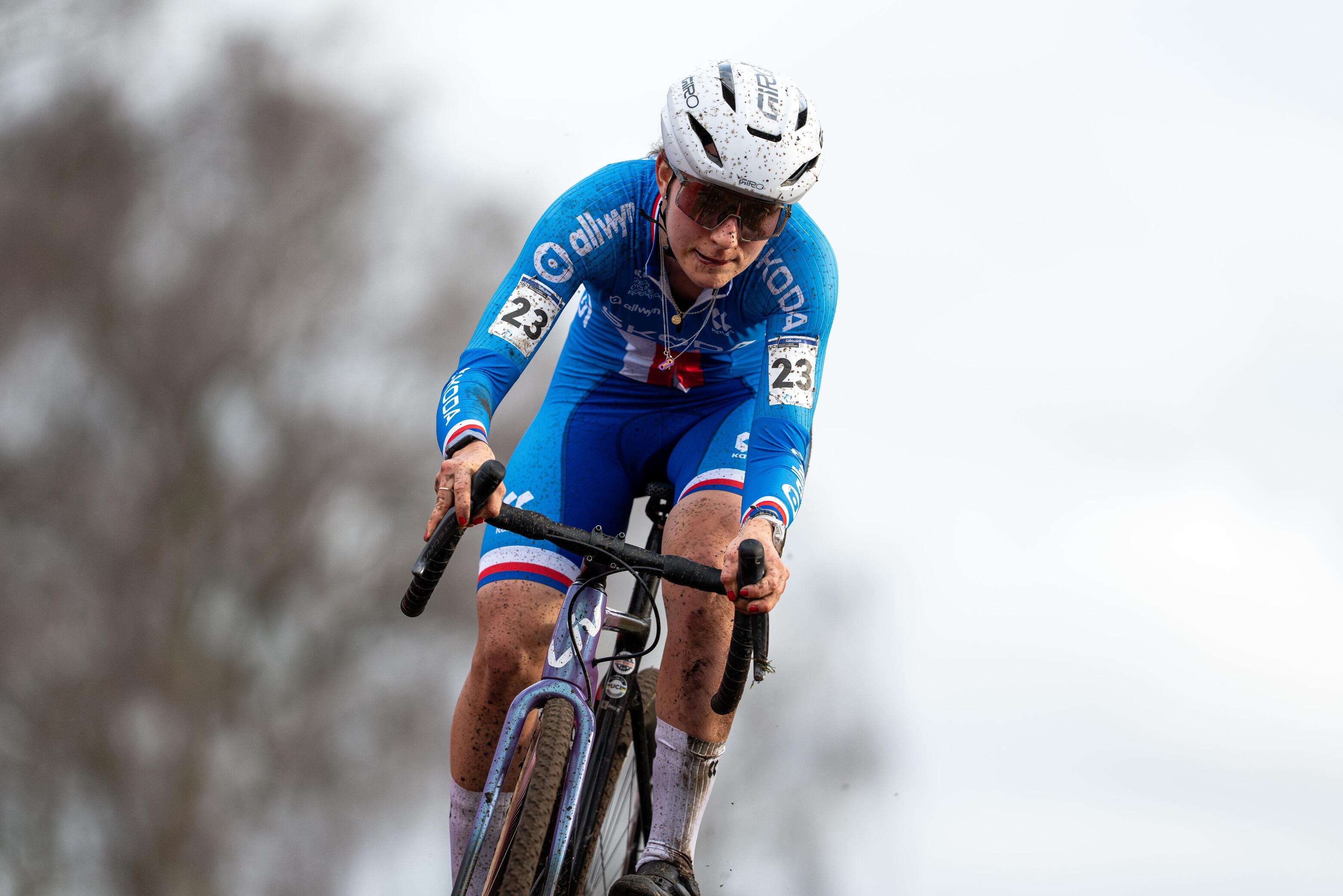 Kristýna Zemanová během světového šampionátu v Hulstu